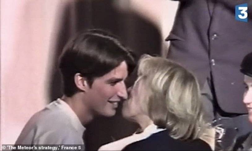 Brigitte and Emmanuel Macron in Youth