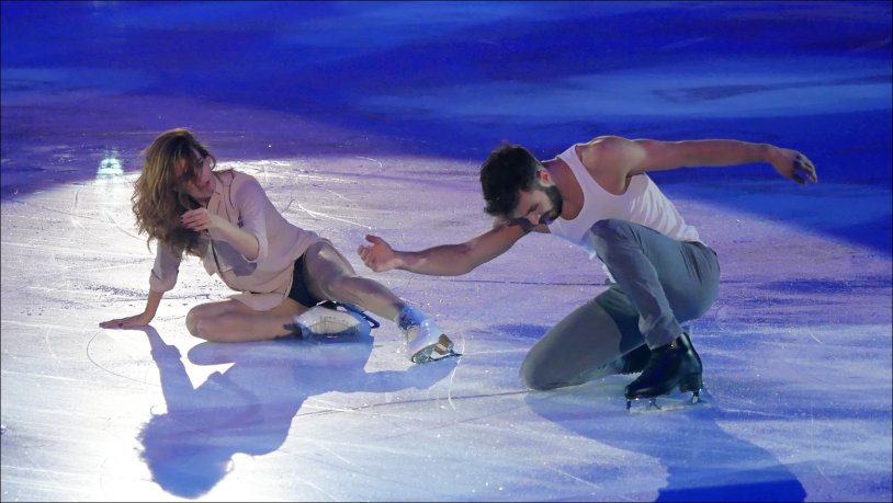 Guillaume Sizeron with boyfriend