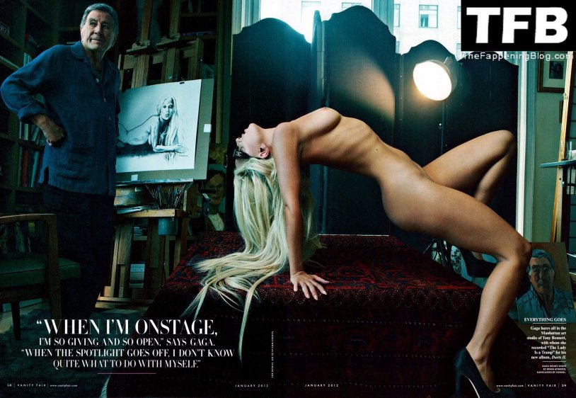 Lady gaga naked