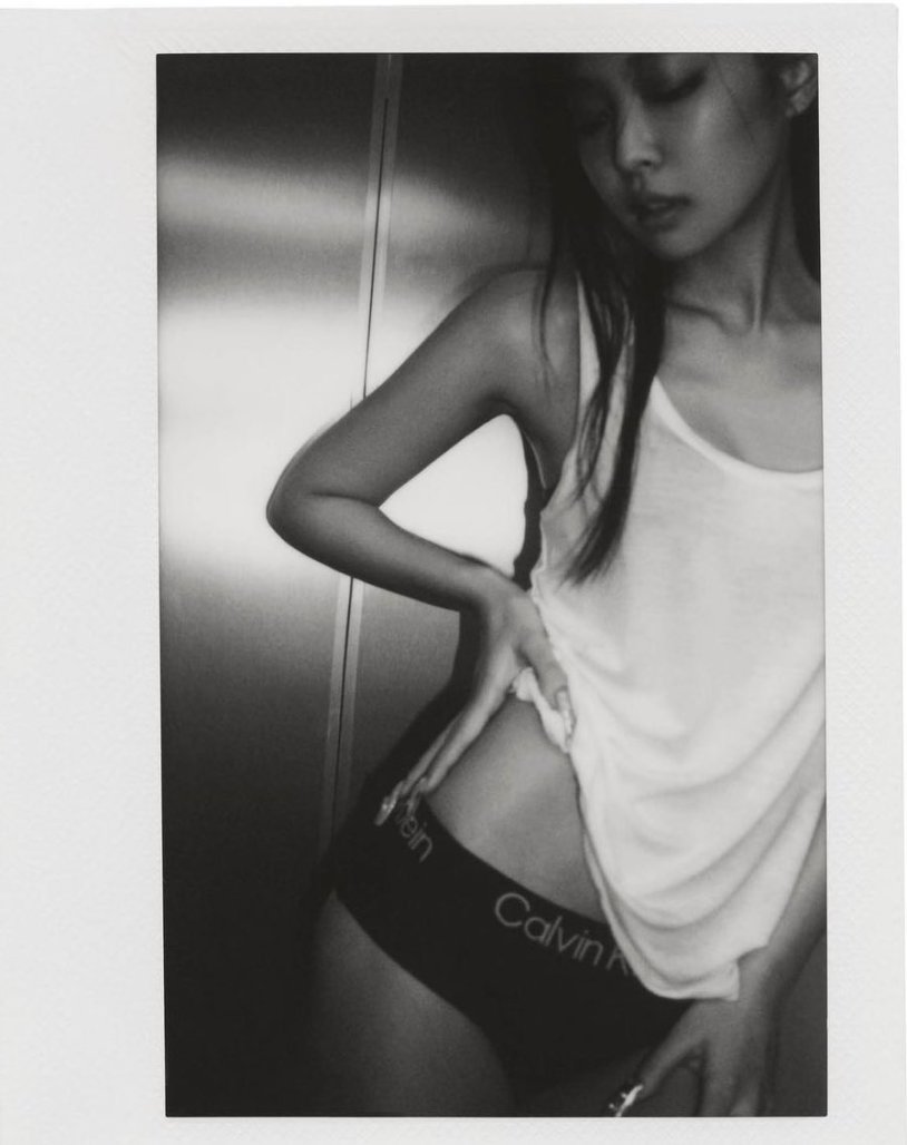 Jenny photo shoot Kelvin Klein