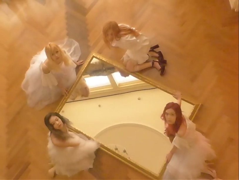 Black Pink Square Two