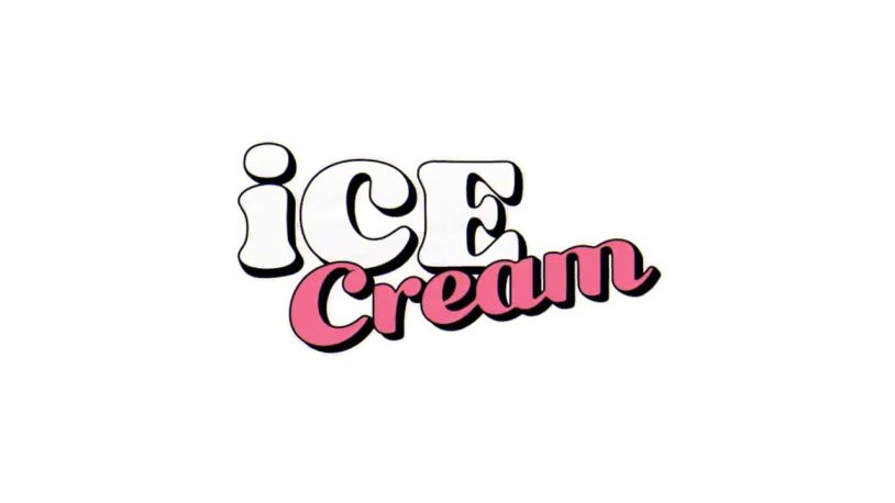 Blackpink Ice Cream logo