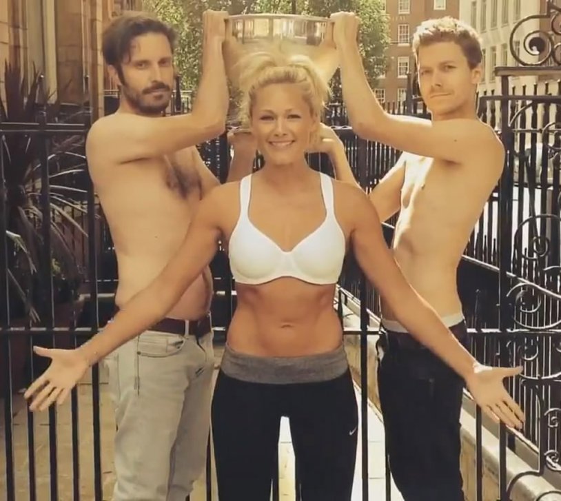 Eva Herkigova and Peter Lindberg