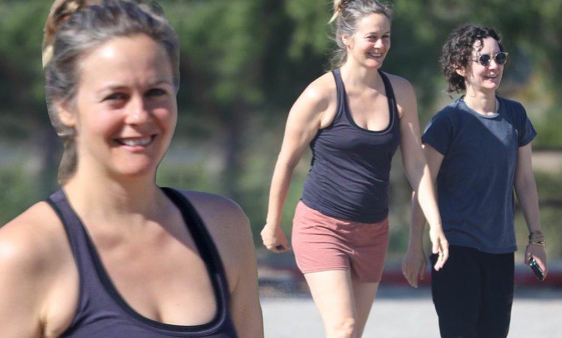 Alicia Silverstone in a swimsuit