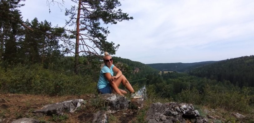 Tatyana Mitkova in a swimsuit