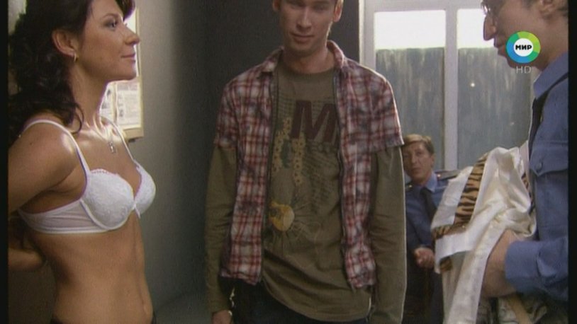 Anastasia Gulimova in tights