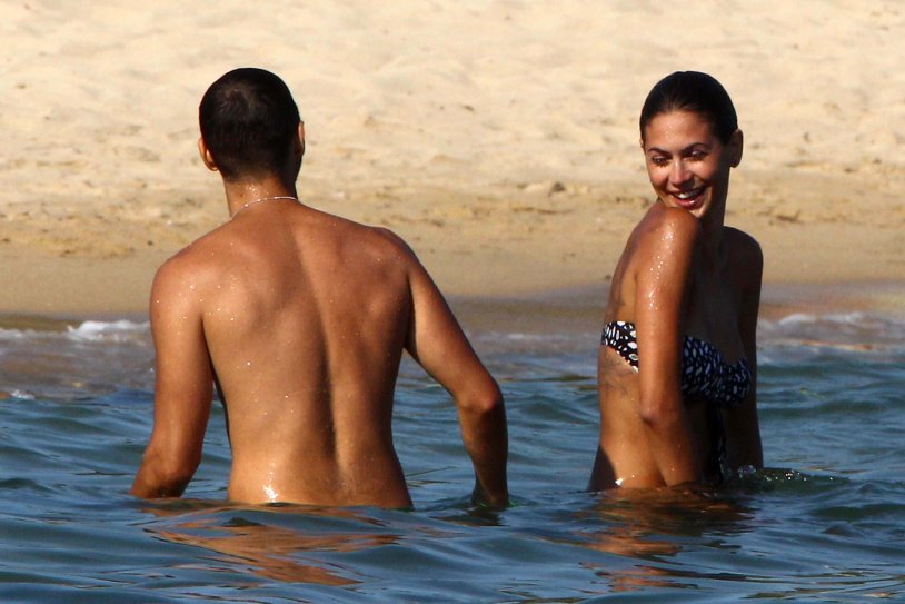 Brenna D Amiko in a swimsuit