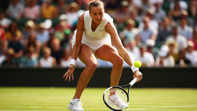 Petra Kvitova tennis in a swimsuit