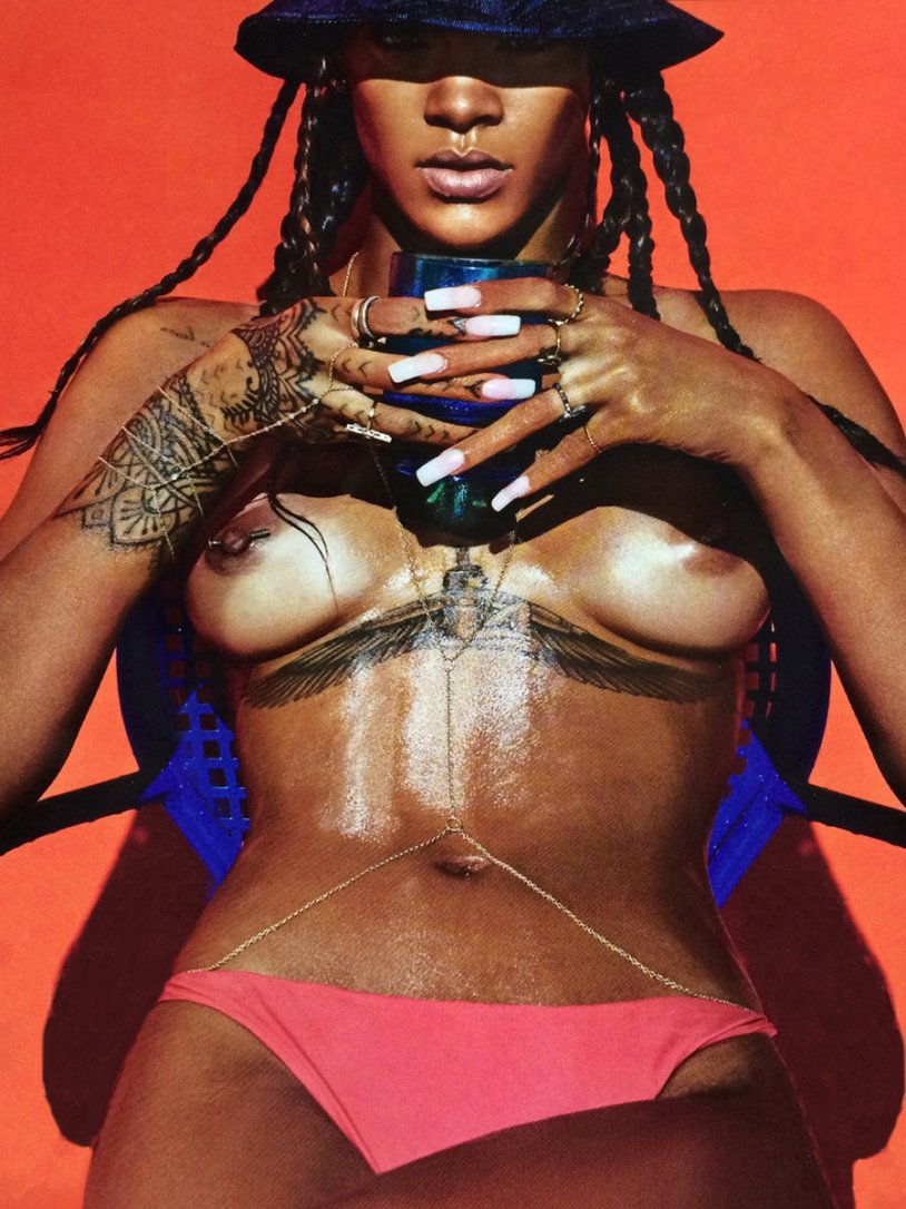 Scandalous photos of Rihanna