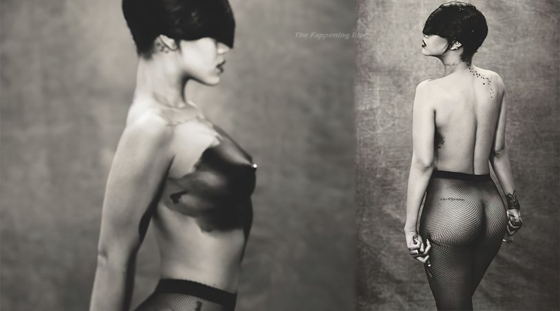 Robin Rihanna Fenty Naked