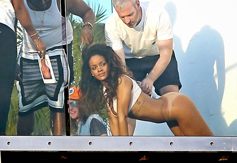 Rihanna ass