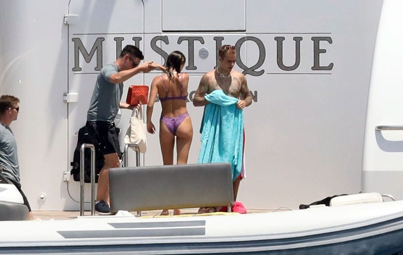 Haley Bieber turned out