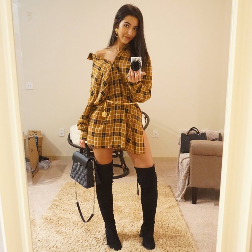 Dress shirt in a cage