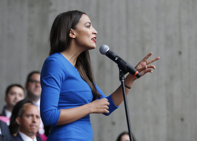 Alexandria Okasio-Cortes legs