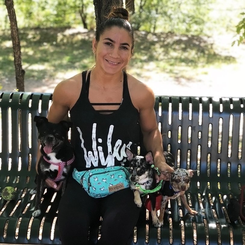 Tisha Torres on the beach in high resolution