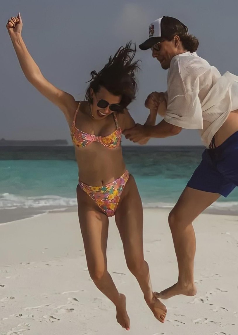 Millie Bobby Brown in a swimsuit