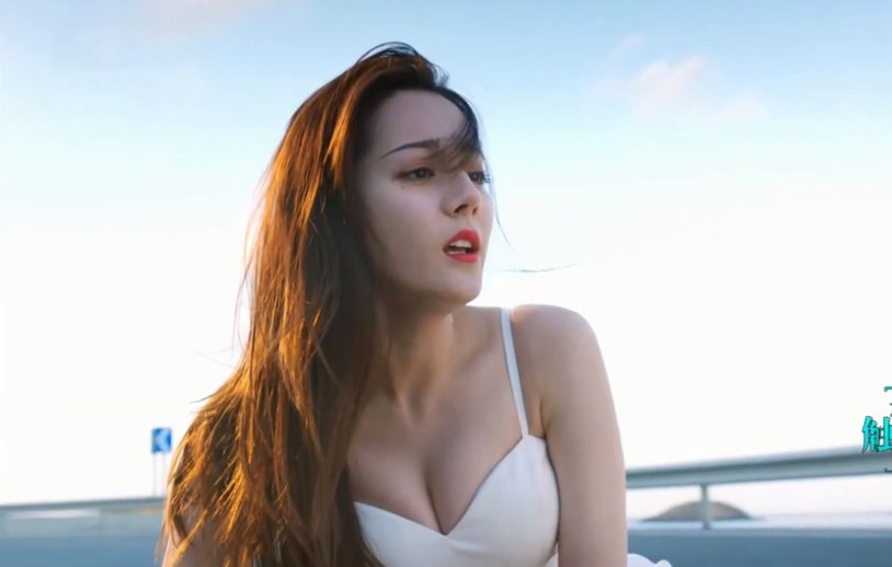 Dilrab Dilmurat in a dress