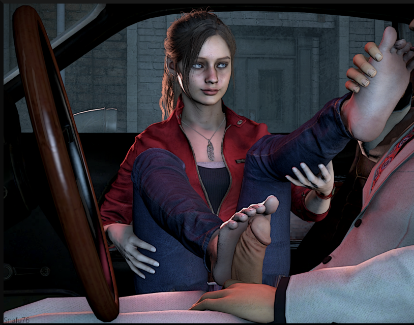 Resident Evil Foot Fetish