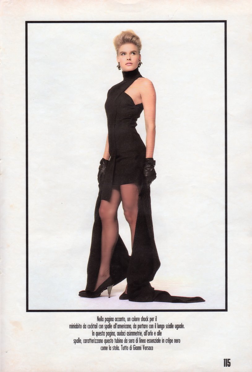 Venila Kirsba in a swimsuit