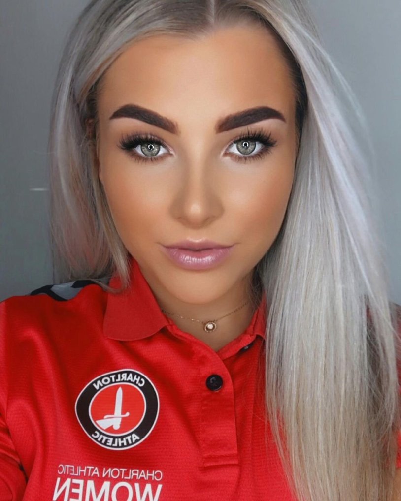 Charlton player Madlen Wright