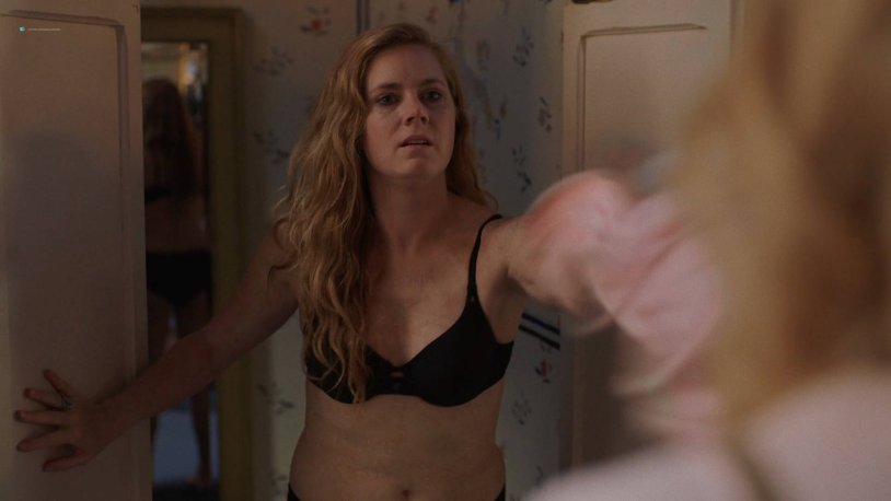 Amy Adams in the underwear fighter