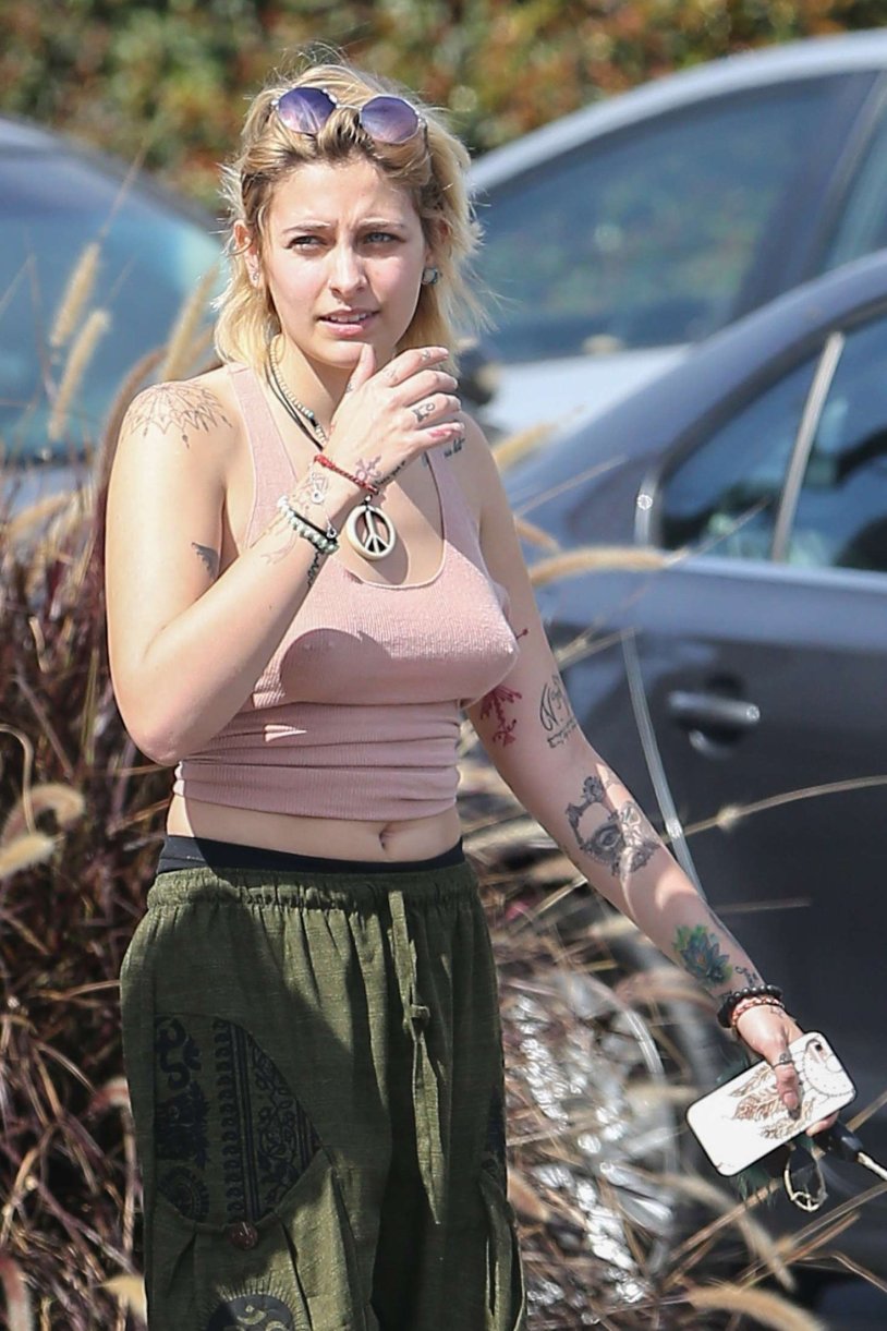 Paris Jackson in a swimsuit