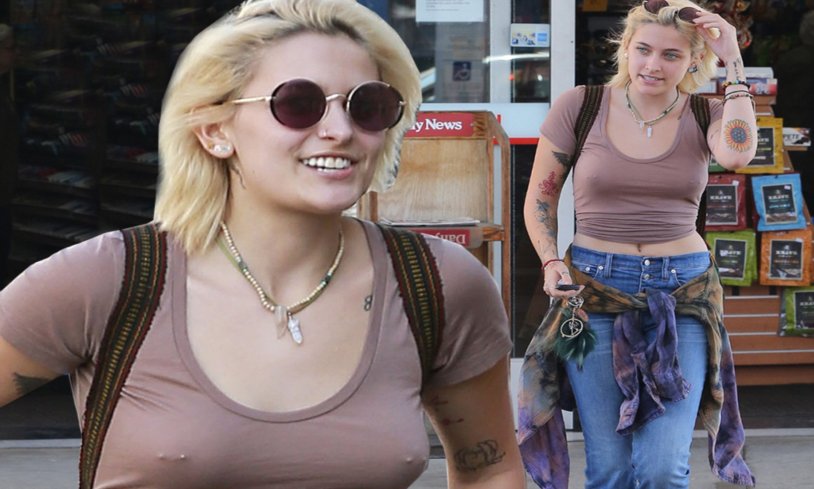 Paris jackson nipples