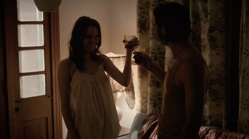 Merritt Patterson in linen