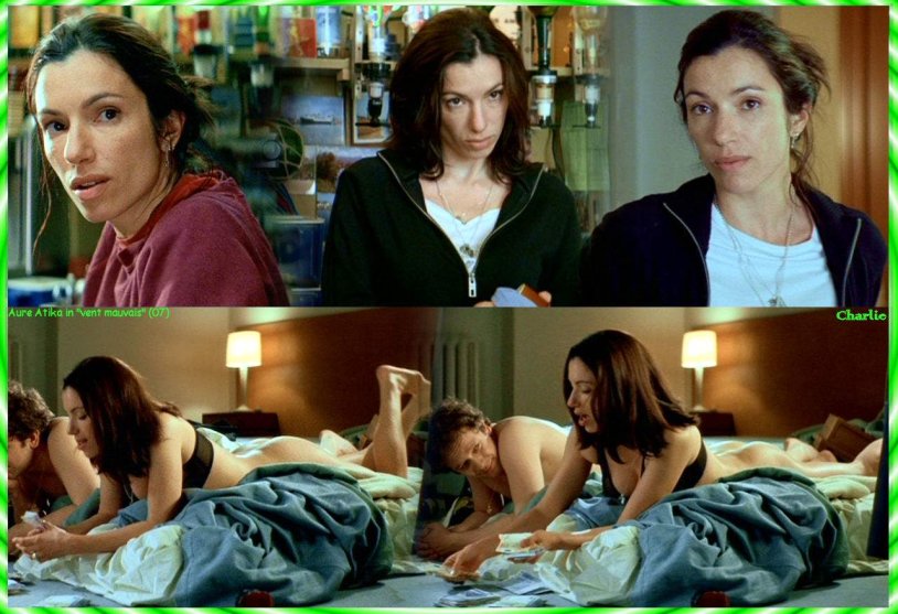 Aure atika in a swimsuit