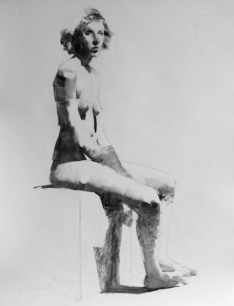 Mark Tennant Artist Nude