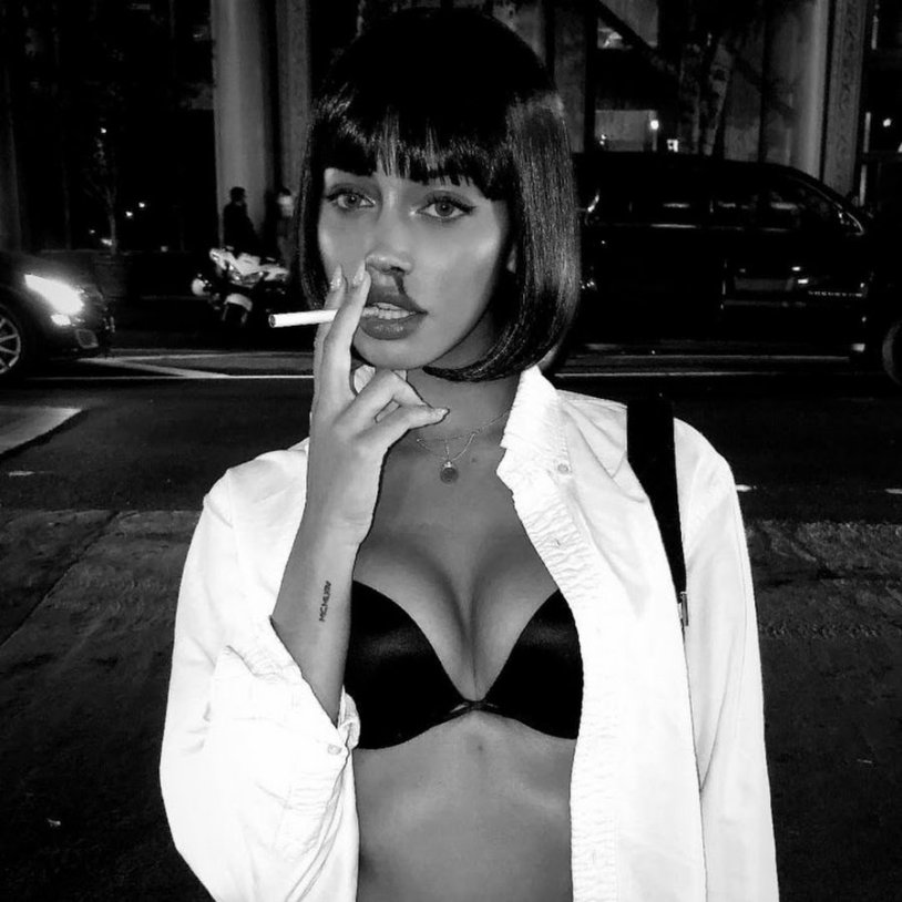 Mia Wallace image on Halloween Model