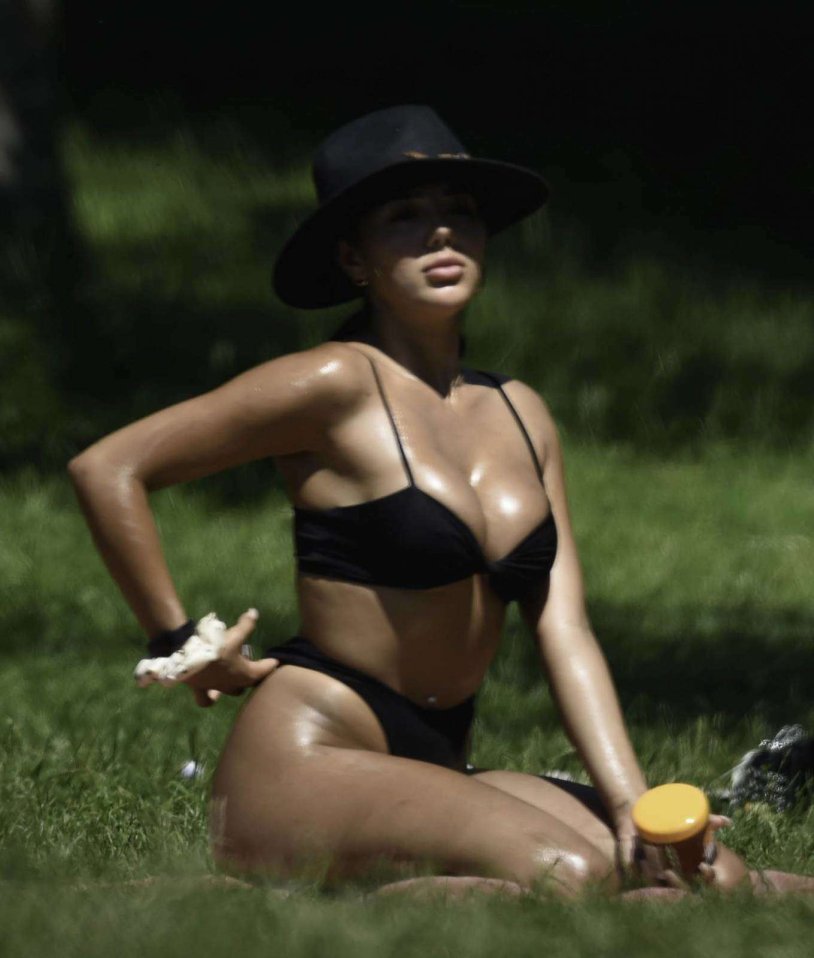 Kim Kardashian in swimsuits