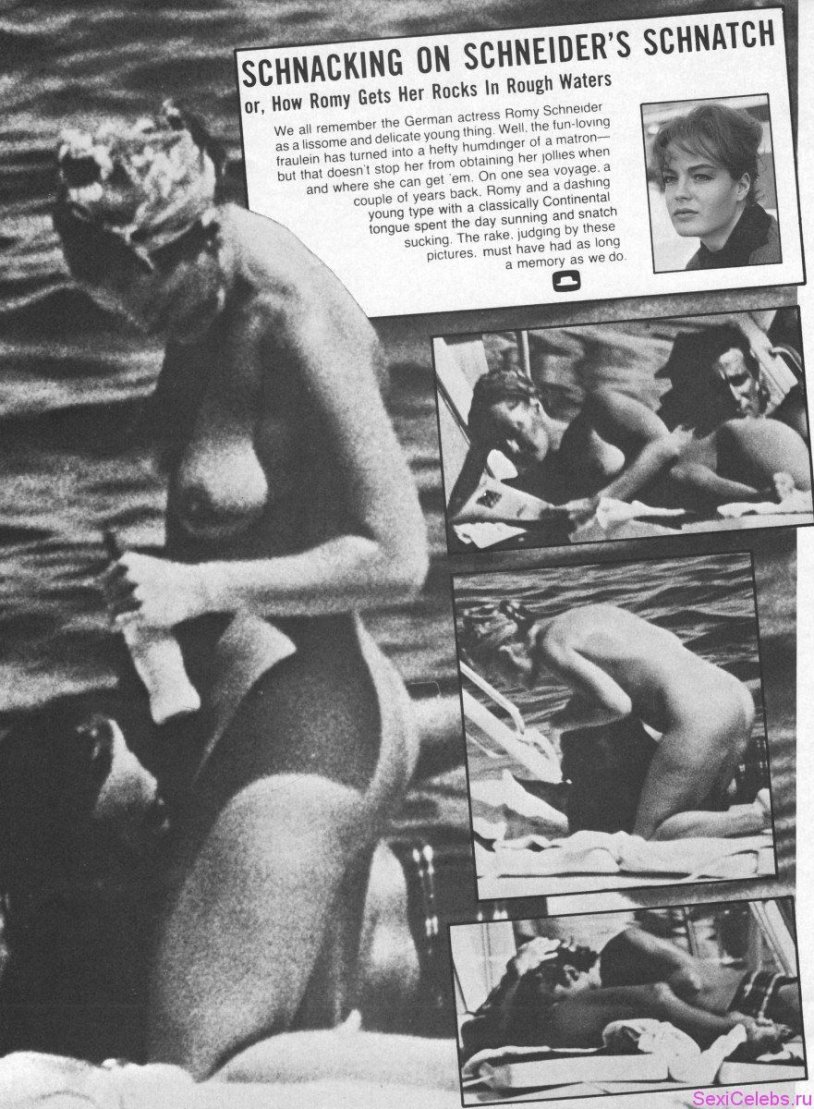 Actress Romy Schneider Nude