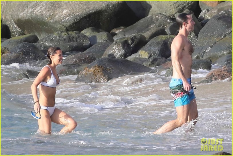 Pippa Middleton in a swimsuit