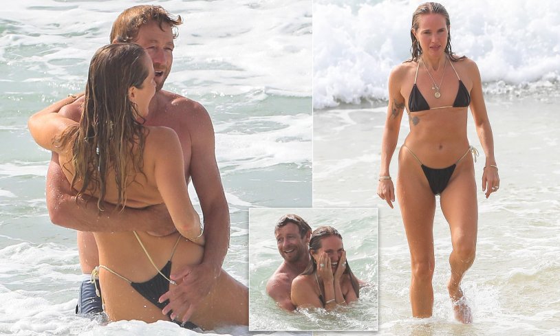 Simon Baker and Laura May Gibbs