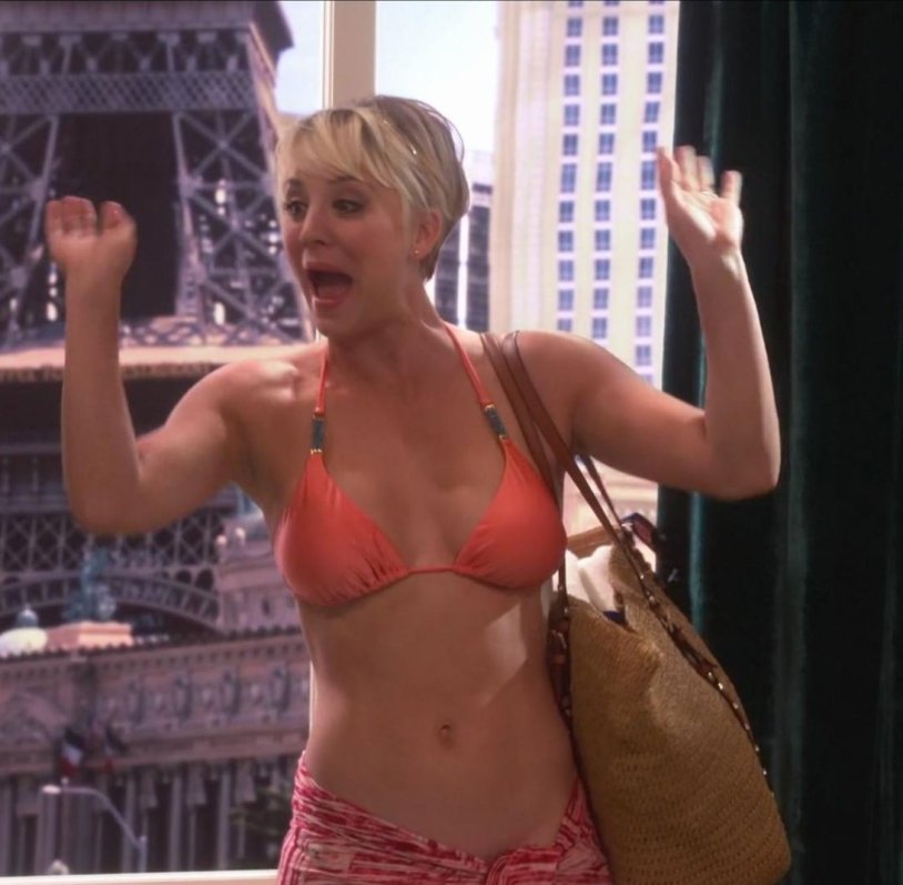 Kailey Kuoko the theory of a large explosion in a swimsuit