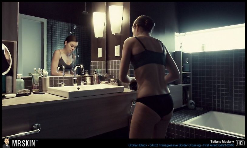 Tatyana Maslani in underwear