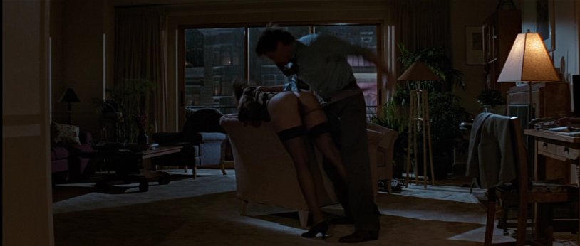 Naked Sharon Stone in the film Basic Instinct 1992