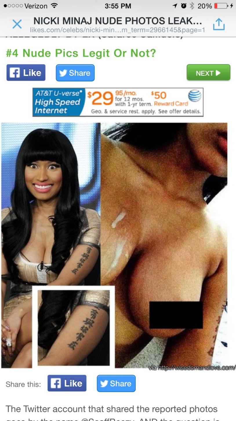 Nicky Minaj naked plum