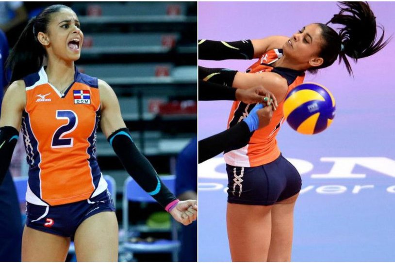 University Fernandez volleyball player