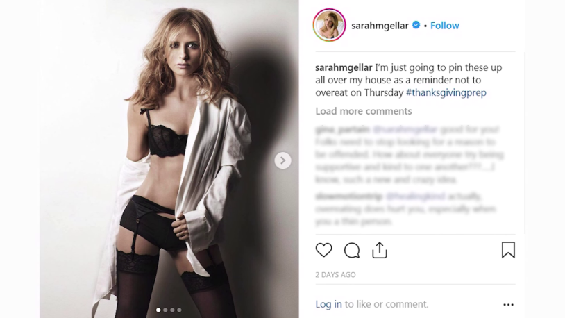 Sarah Michelle Gellar Instagram