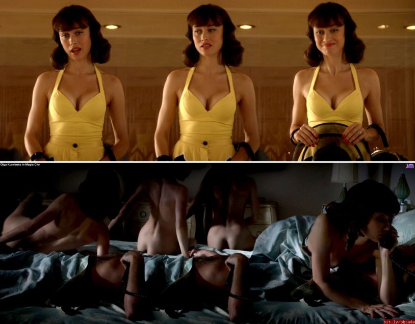 Olga Kurilenko naked in films