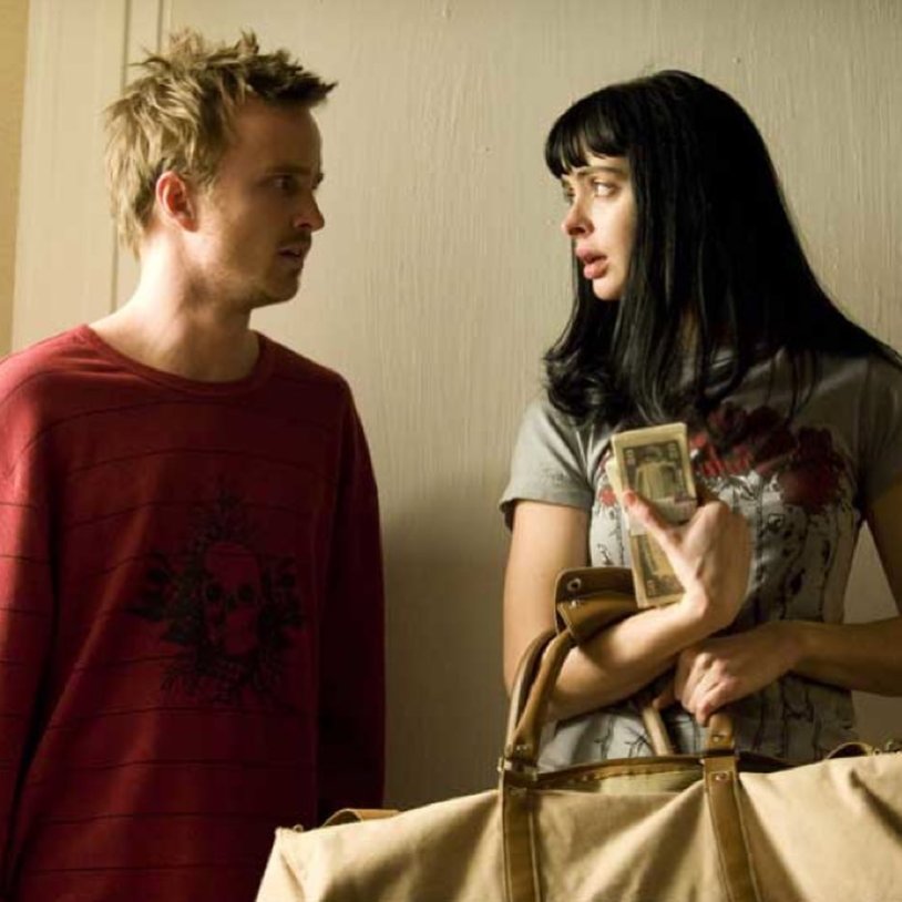 Jesse Pinkman and his girlfriend