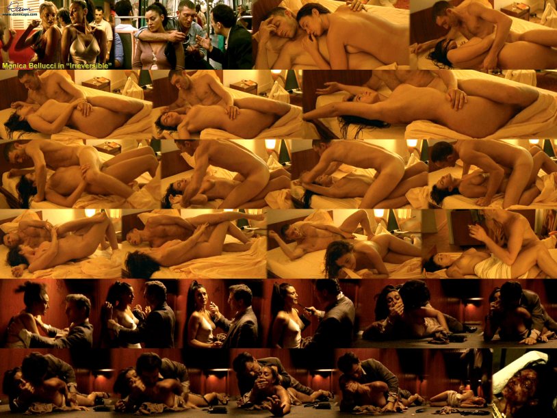 Naked Monica Bellucci in Malena's film