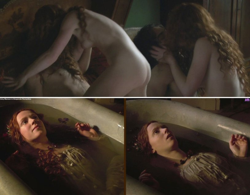 Amy Manson Erotic scenes