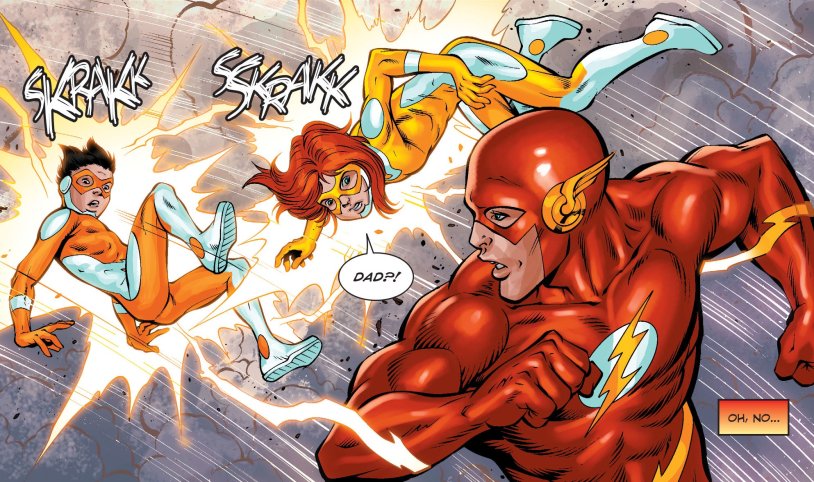 Iris West comics flash