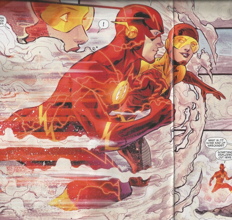 In which series Flash Iris and Barry will take an oath on the embankment