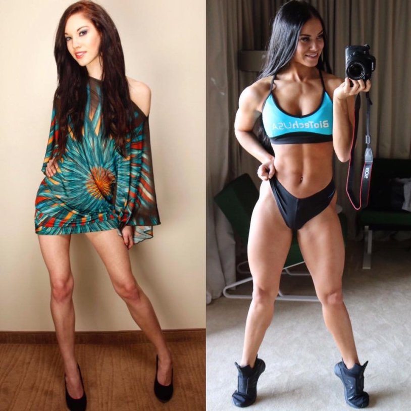 Fitness model Stefani Devis