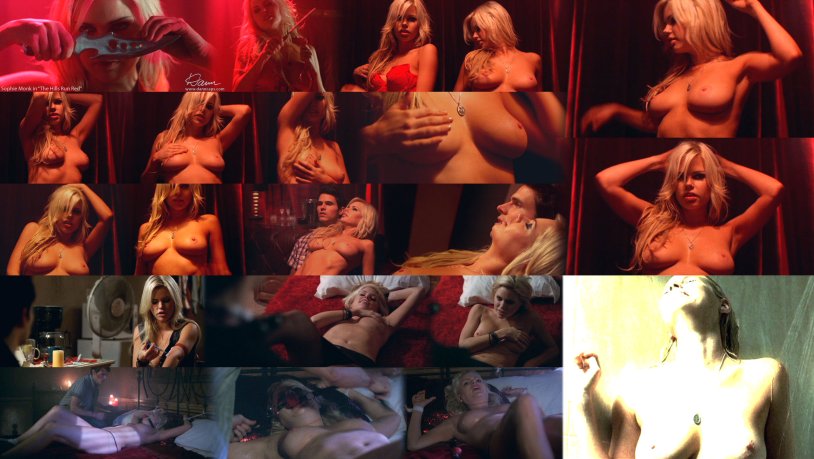 Celebrities sunbathe topless