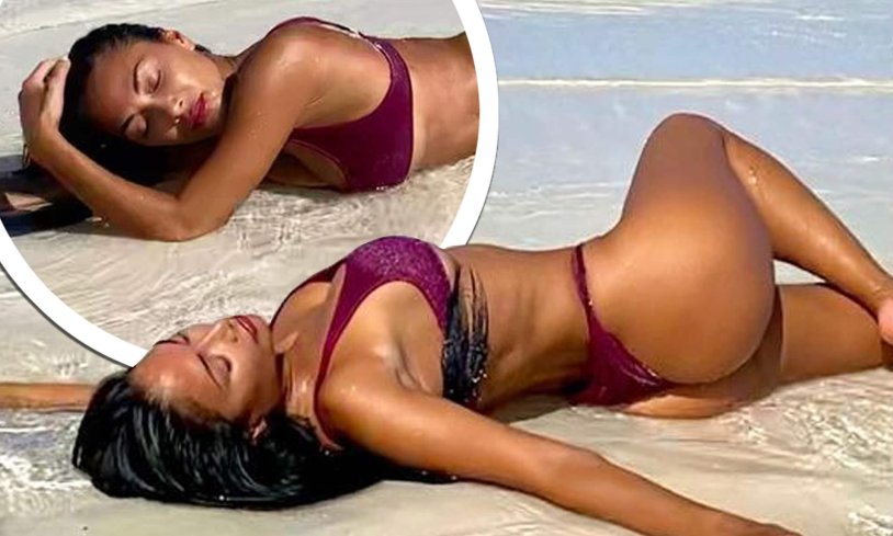 Nicole Sherzinger in thongs